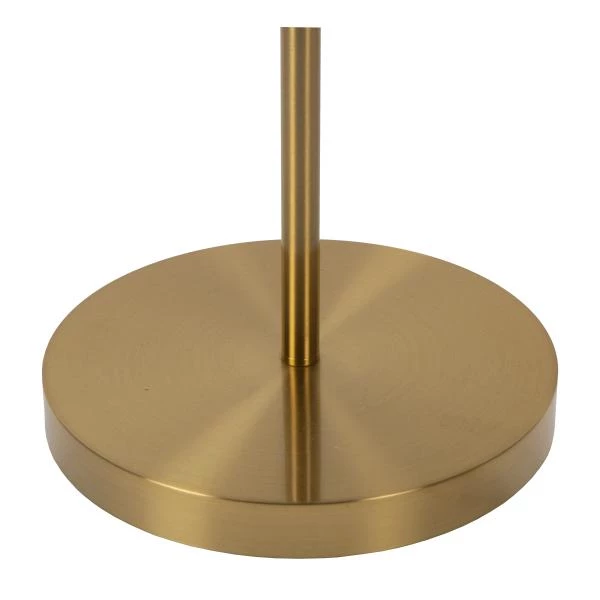 Lucide ZENITH - Floor reading lamp - LED Dim. - 3000K - Matt Gold / Brass - detail 6